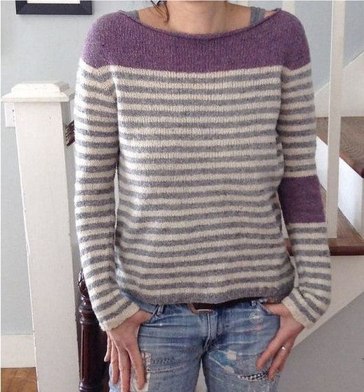 New Hot Sale Round Neck Multicolor Loose-Fit Fashion Pullover Sweater