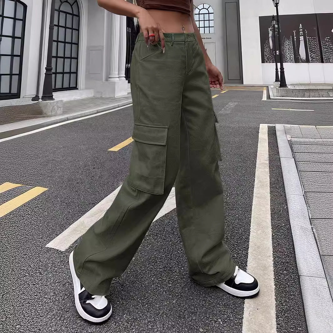 Women's Outdoor Loose Casual Work Pants