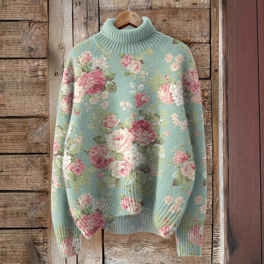 Winter New High-Neck Casual Sweater Top