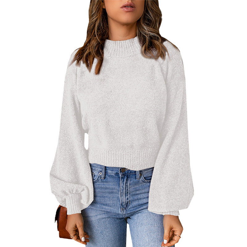 Women's Casual Versatile Knitted Sweater