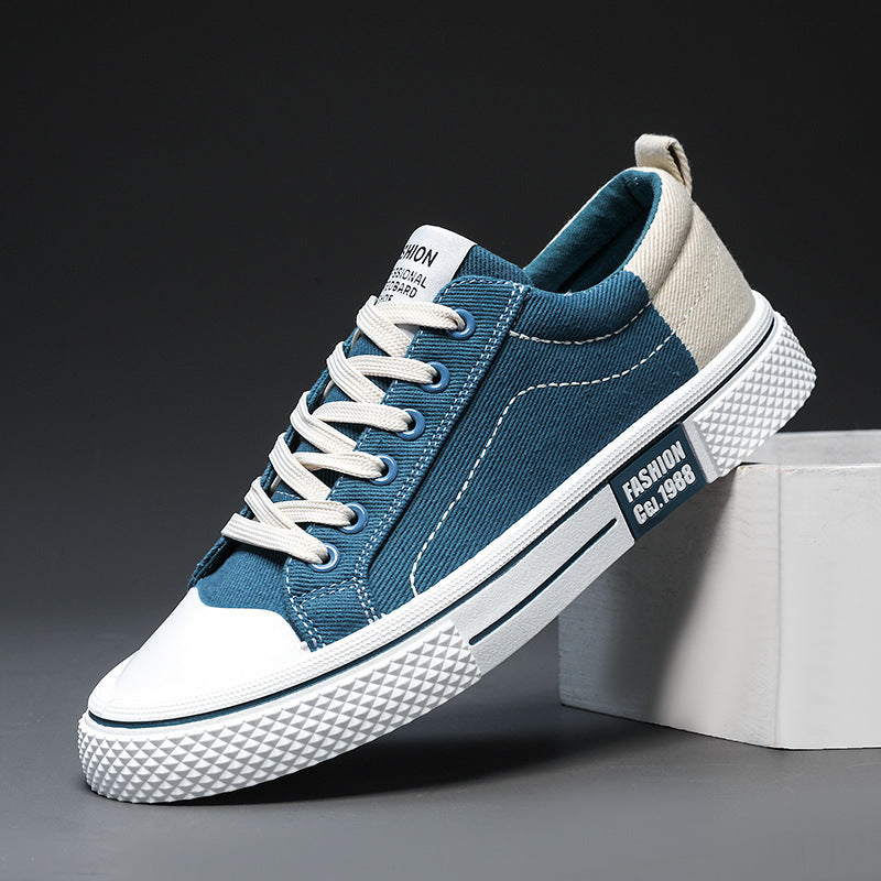 New Versatile Casual Low-Top Sports Canvas Shoes for Men