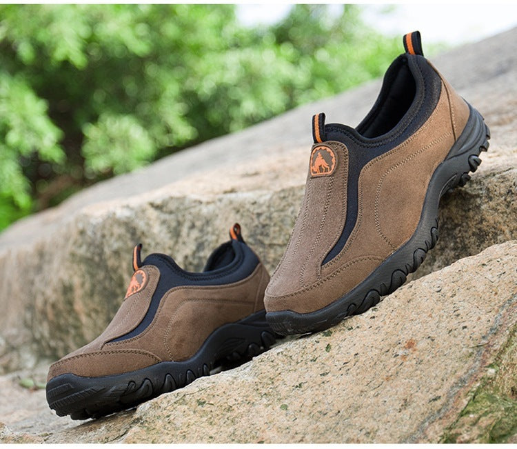 Slip-on Plus Size Men's Hiking Shoes