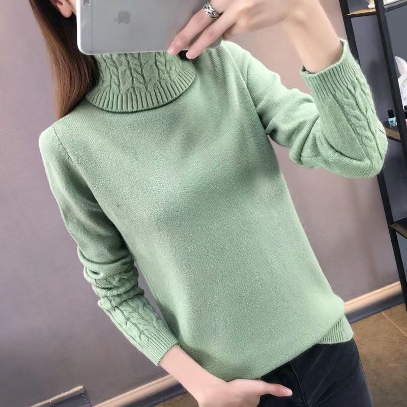 Women's Thickened Turtleneck Sweater Pullover