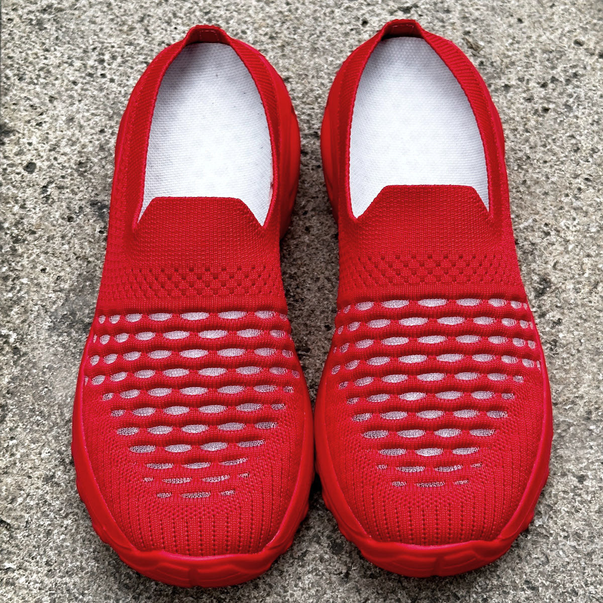 Summer Korean Mesh Mesh Slip-on Plus Size Slippers