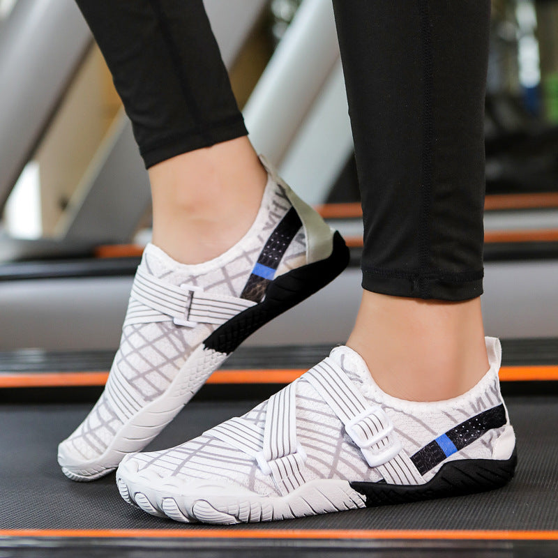 Women's Indoor Fitness Shoes with Soft Bottom and Shock Absorption