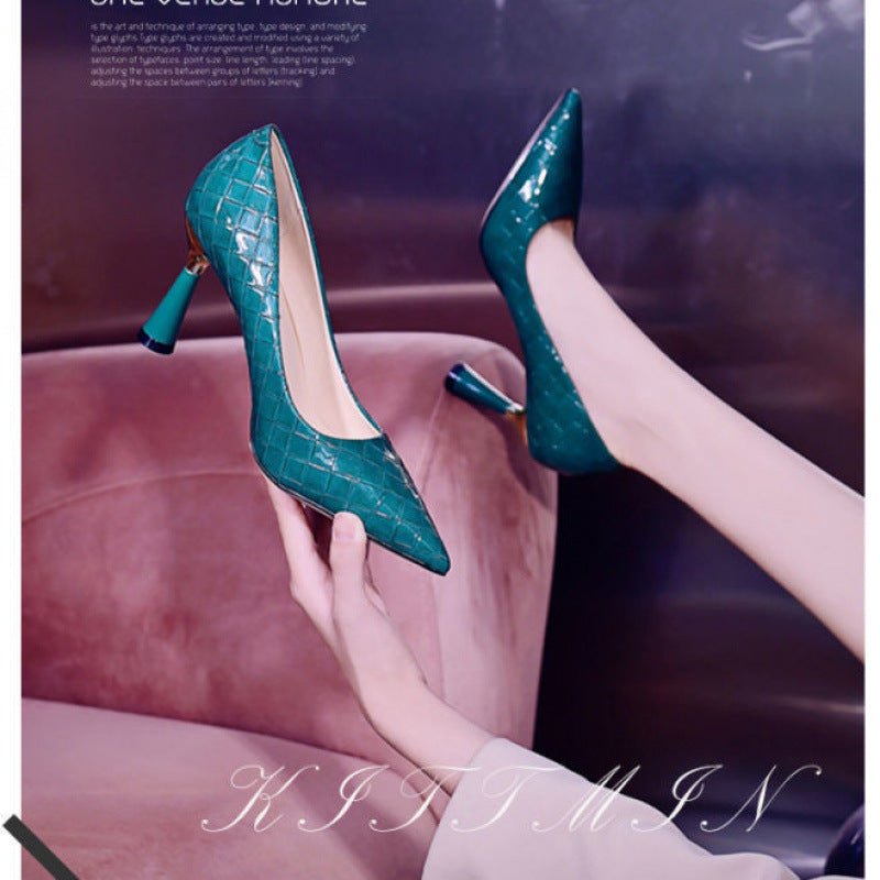 Women's Stiletto High-Heeled Shoes – Pointed Toe Elegant Pumps