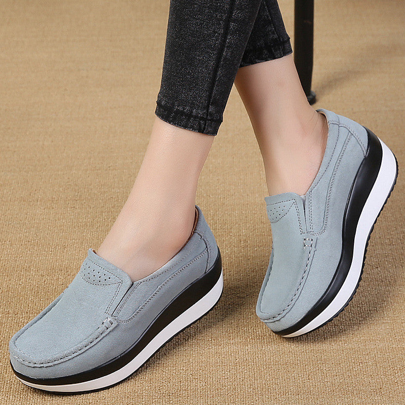 Hollow Breathable Casual Rocking Shoes – Large Size Hole Design