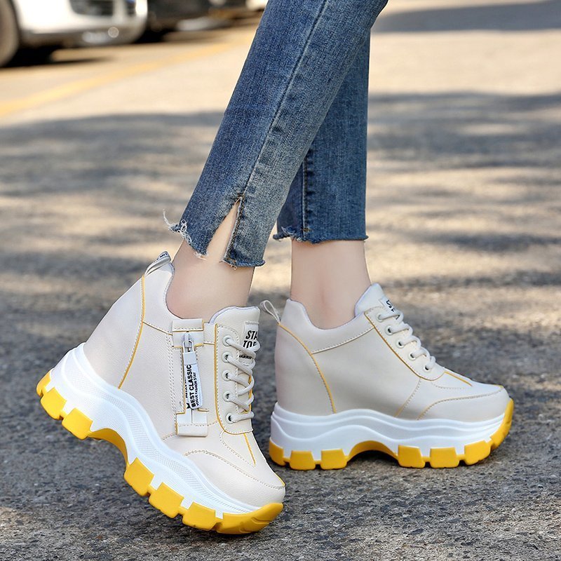 Women's Inner Increase All-Match Casual Sports Shoes, Trendy and Comfortable