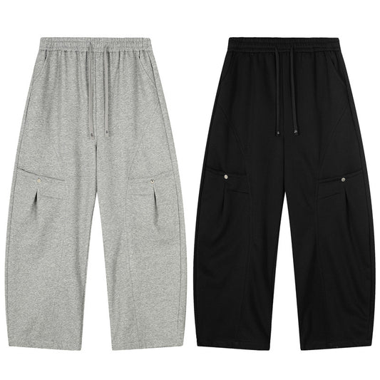 Small Minimalist Loose Scimitar Casual Pants