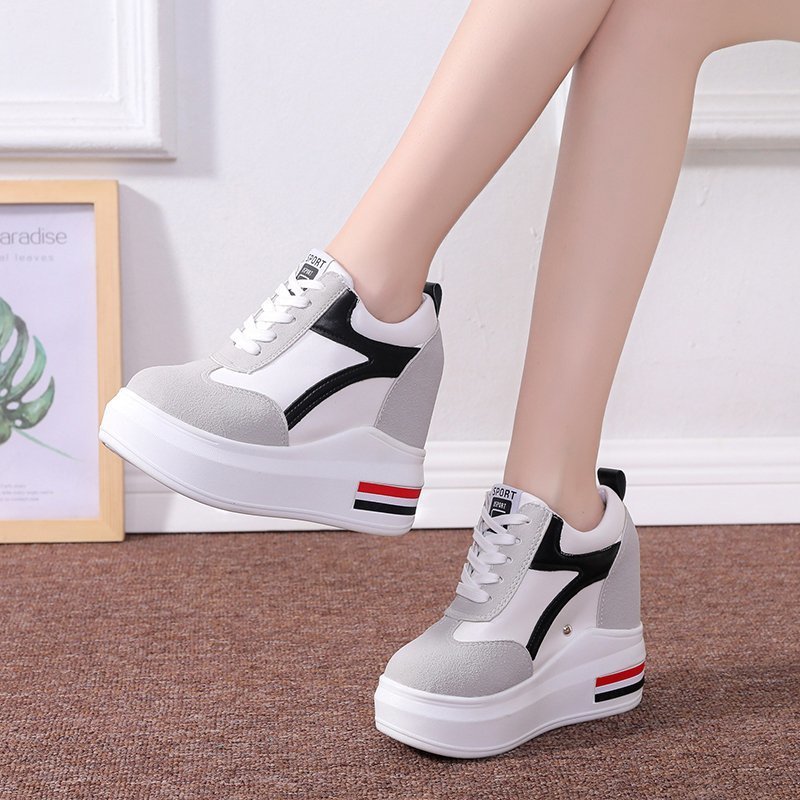 Women's Platform Casual Shoes with Height-Increasing Insole