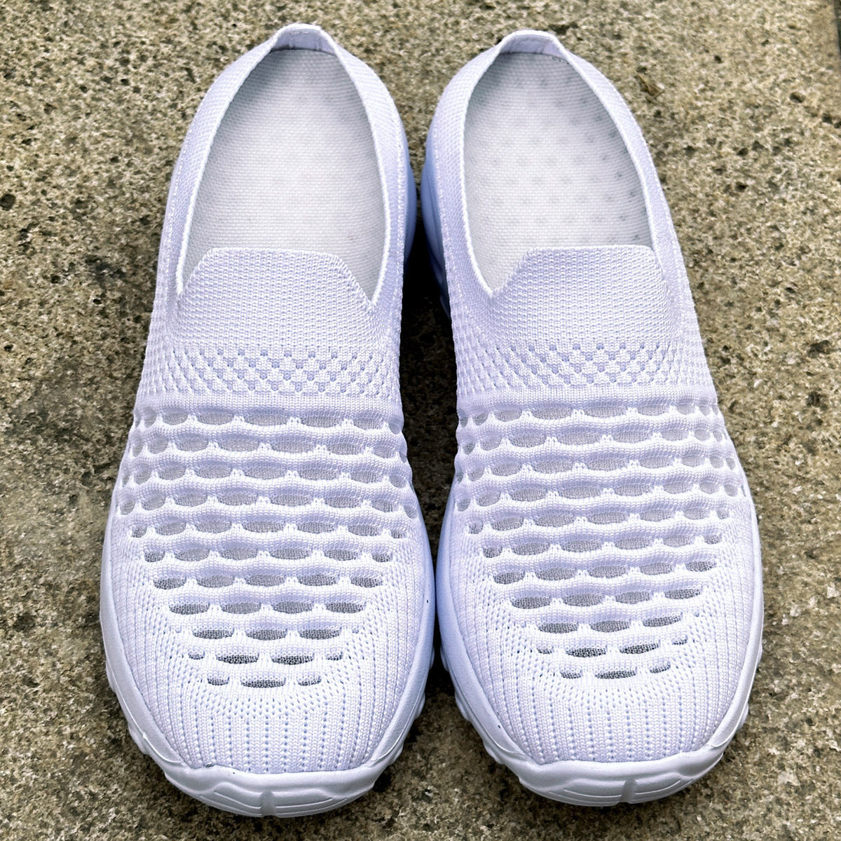 Summer Korean Mesh Mesh Slip-on Plus Size Slippers