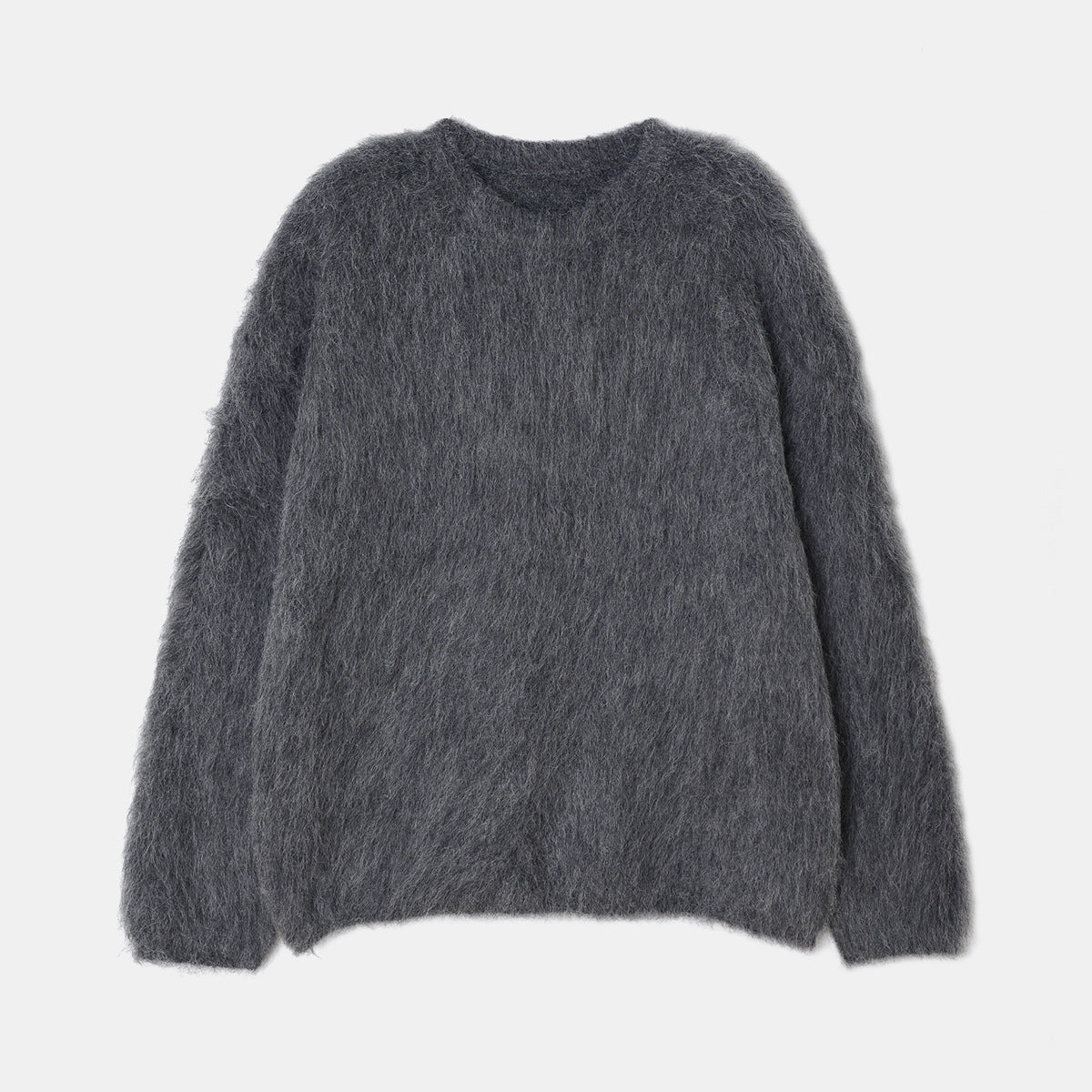 High-End Niche Alpaca Wool Round Neck Sweater