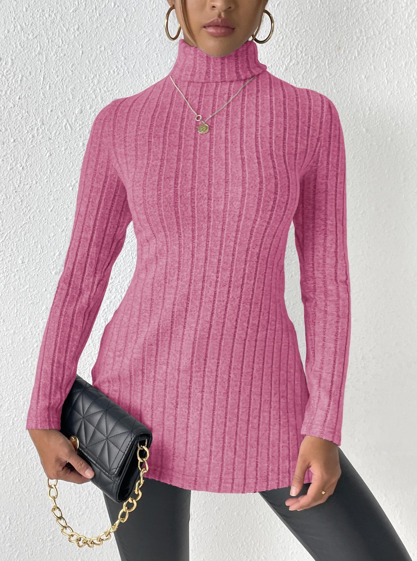 Women's Turtleneck Pullover Sweater