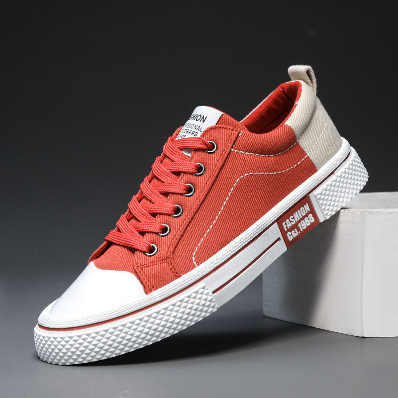 New Versatile Casual Low-Top Sports Canvas Shoes for Men