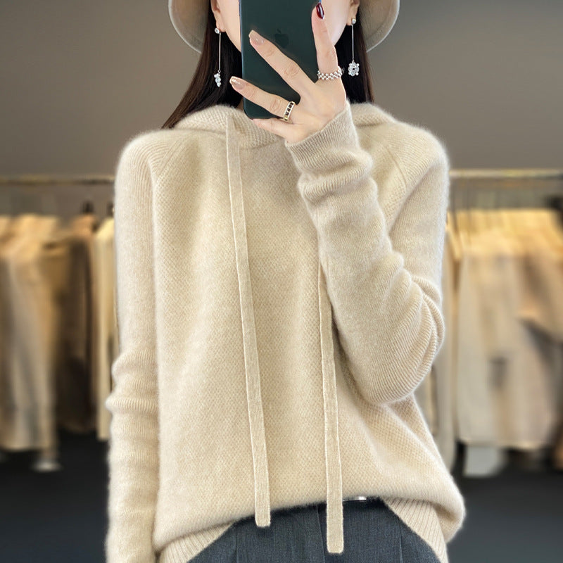 Women's Casual Hooded Sweater