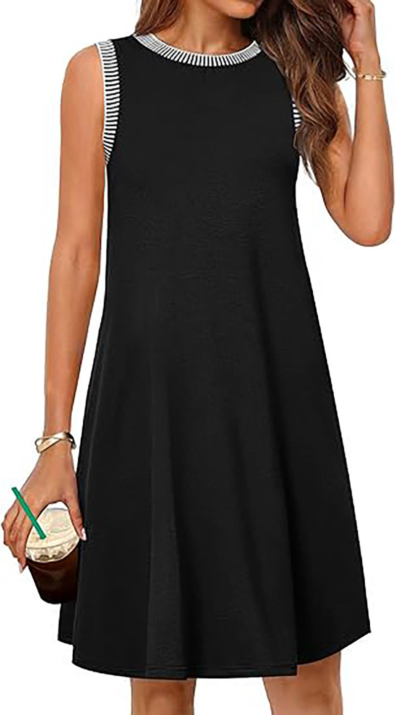 Women's Casual Sleeveless Mini Dress