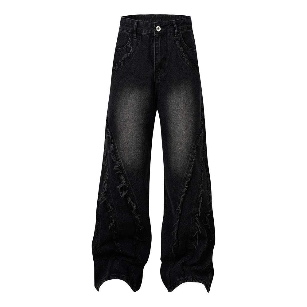 Retro Unisex Bootcut Pants