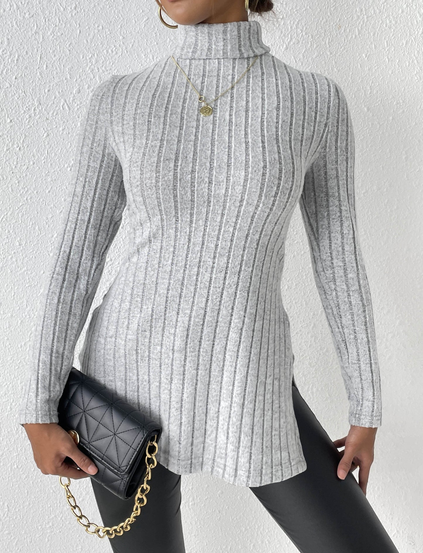 Women's Turtleneck Pullover Sweater