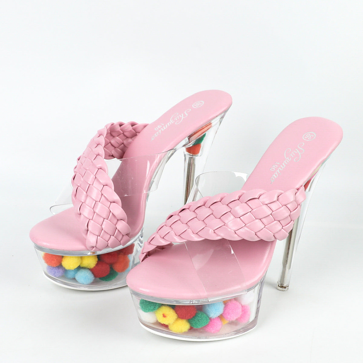 15CM Stiletto High Heels with Waterproof Platform