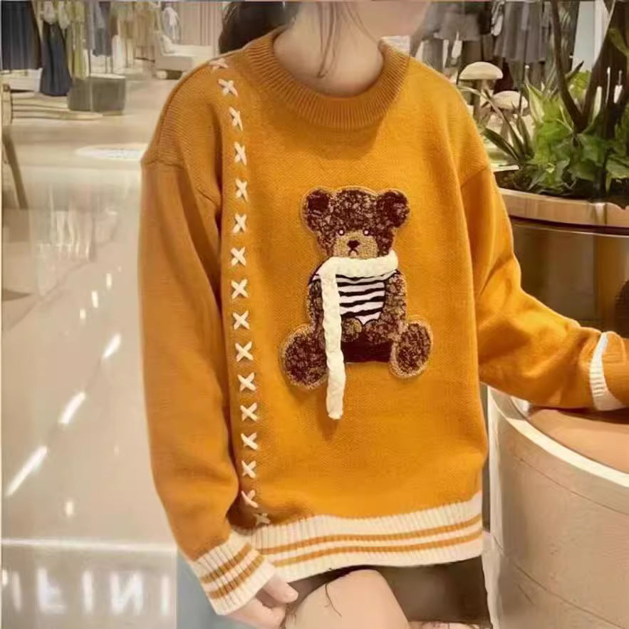 Loose and Lazy Style Fashionable Knitwear for Women