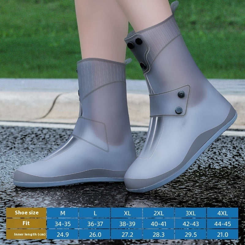 Waterproof Non-Slip Silicone Shoe Covers – Thickened and Wear-Resistant Sole