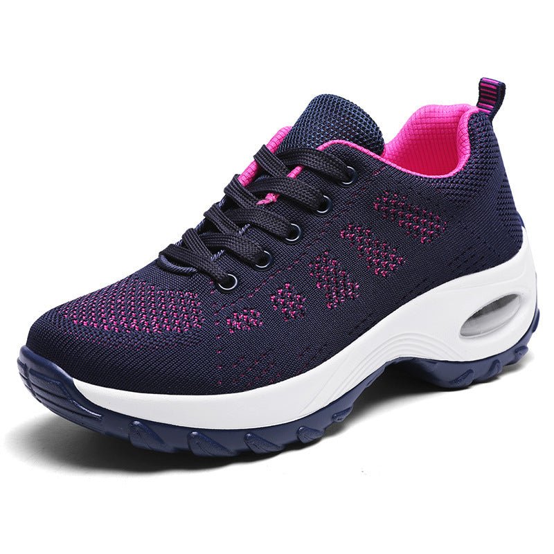 Women's Breathable Mesh Sports Shoes with Soft Sole