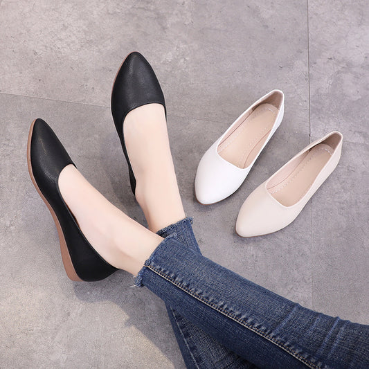 Simple Korean Style Pumps for Women