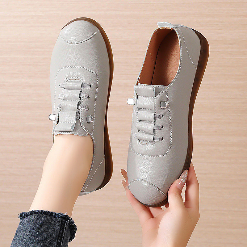 Casual Elastic Band Shoes with Tendon Bottom