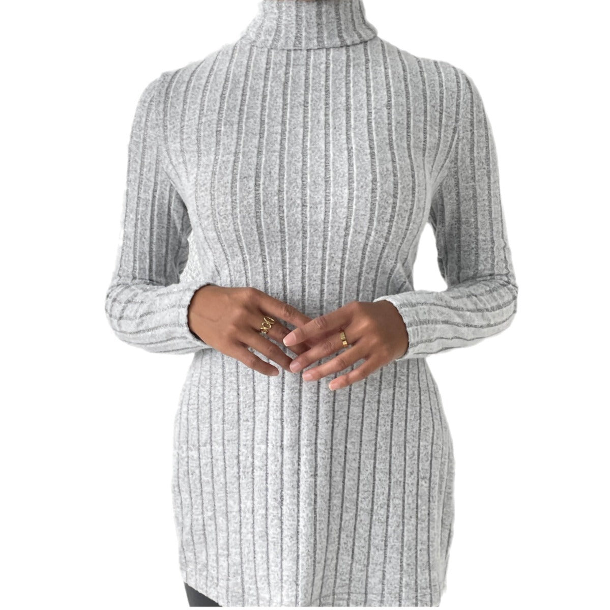 Women's Turtleneck Pullover Sweater