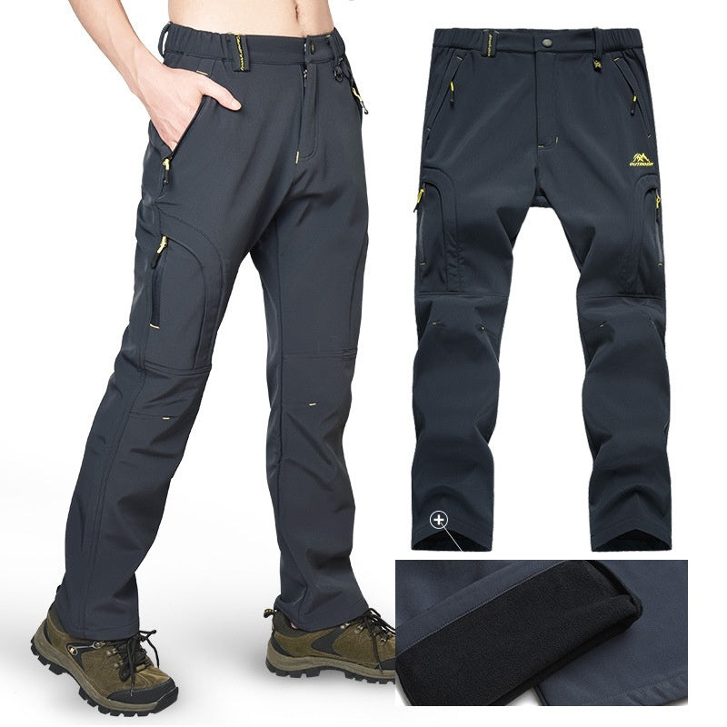 Women's Warm Waterproof Loose-Fit Hiking Pants