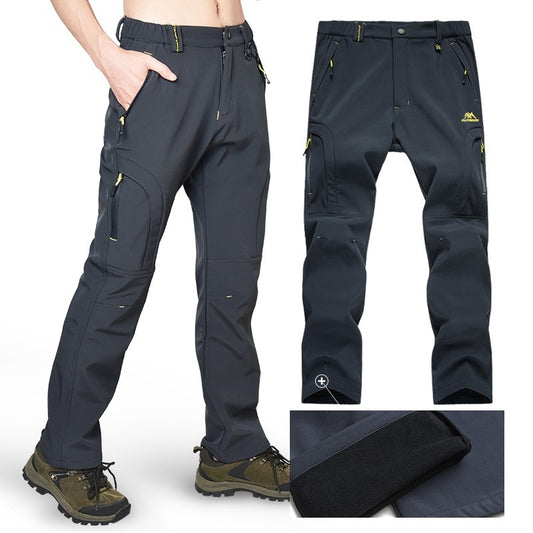 Women's Warm Waterproof Loose-Fit Hiking Pants