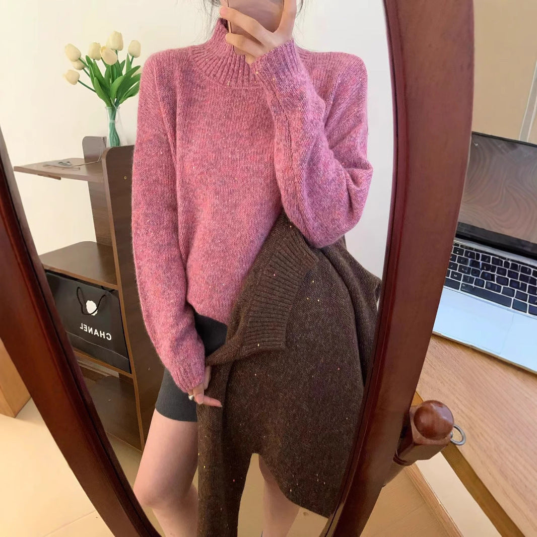 Autumn & Winter Oversized Pullover Sweater - Cozy Lazy Style