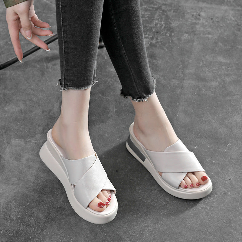 Summer New Style Fish Mouth Fashion Women's Shoes Platform High Heels Women