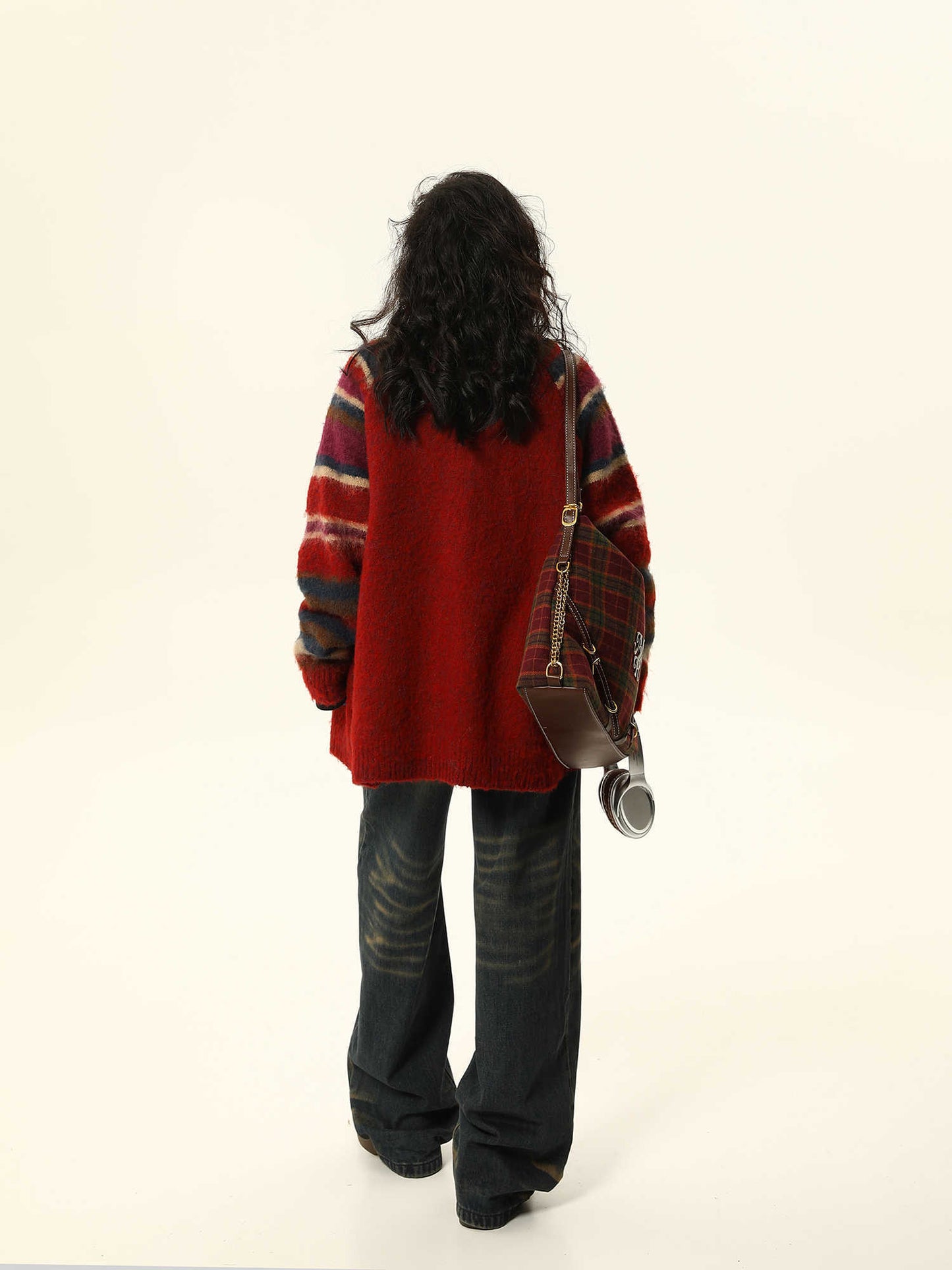 Retro Maillard-Inspired Cozy Sweater for Women