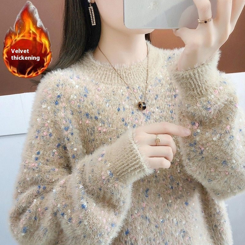 Artificial Mink Sweater for Women – Autumn and Winter Collection