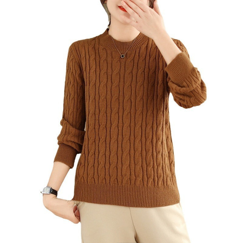 Western Style All-Match Outer and Inner Wear Sweater