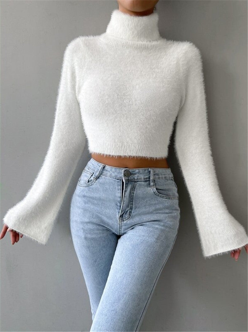 Women's European and American Turtleneck Sweater