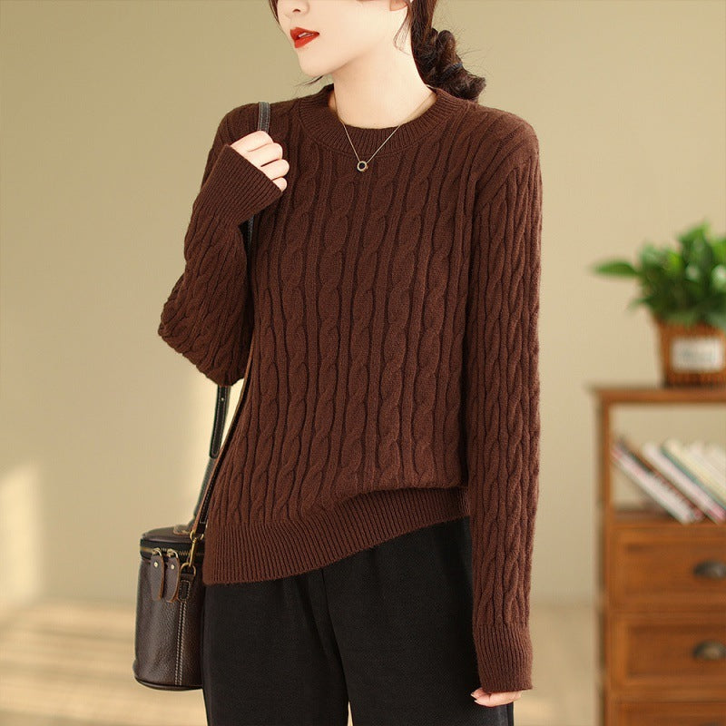 Western Style All-Match Outer and Inner Wear Sweater