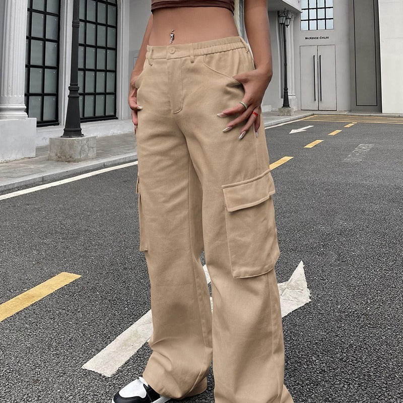 Women's Outdoor Loose Casual Work Pants