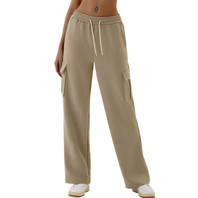 Women's Fashionable Tooling Leisure Track Sweatpants