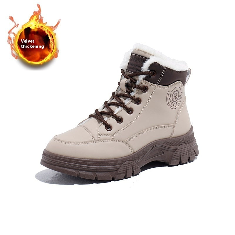 Winter Warm High-Top Snow Boots for Women