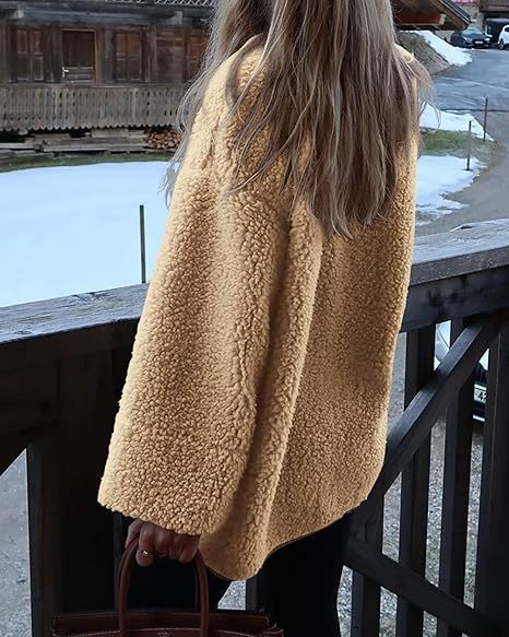 Women's Cozy Collarless Winter Jacket