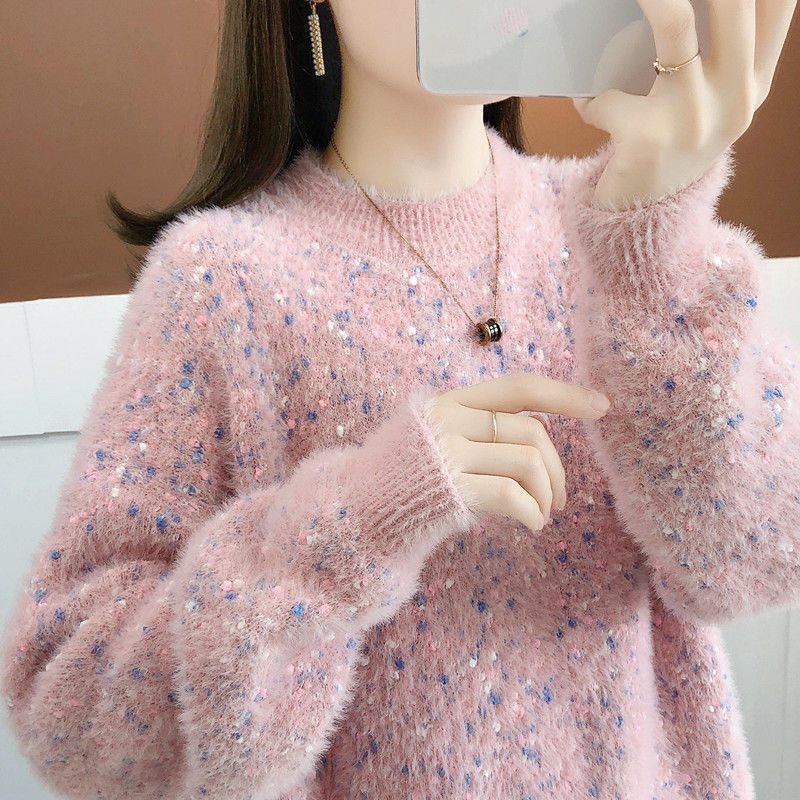 Artificial Mink Sweater for Women – Autumn and Winter Collection