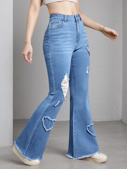 2025 New Women Comfortable & Versatile Light Blue Casual Pants,Fashion And Leisure