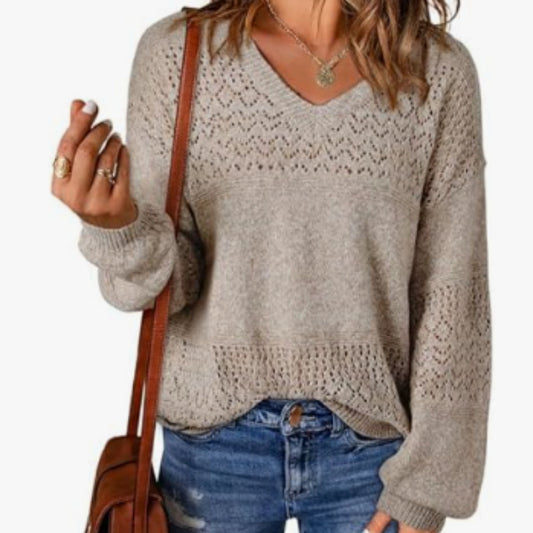 Women's Solid Color Sweater