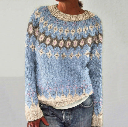 Unisex 3D Digital Printed Sweater – Thick Needle Cloth, Round Neck Design