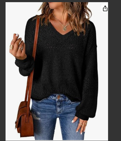 Women's Solid Color Sweater