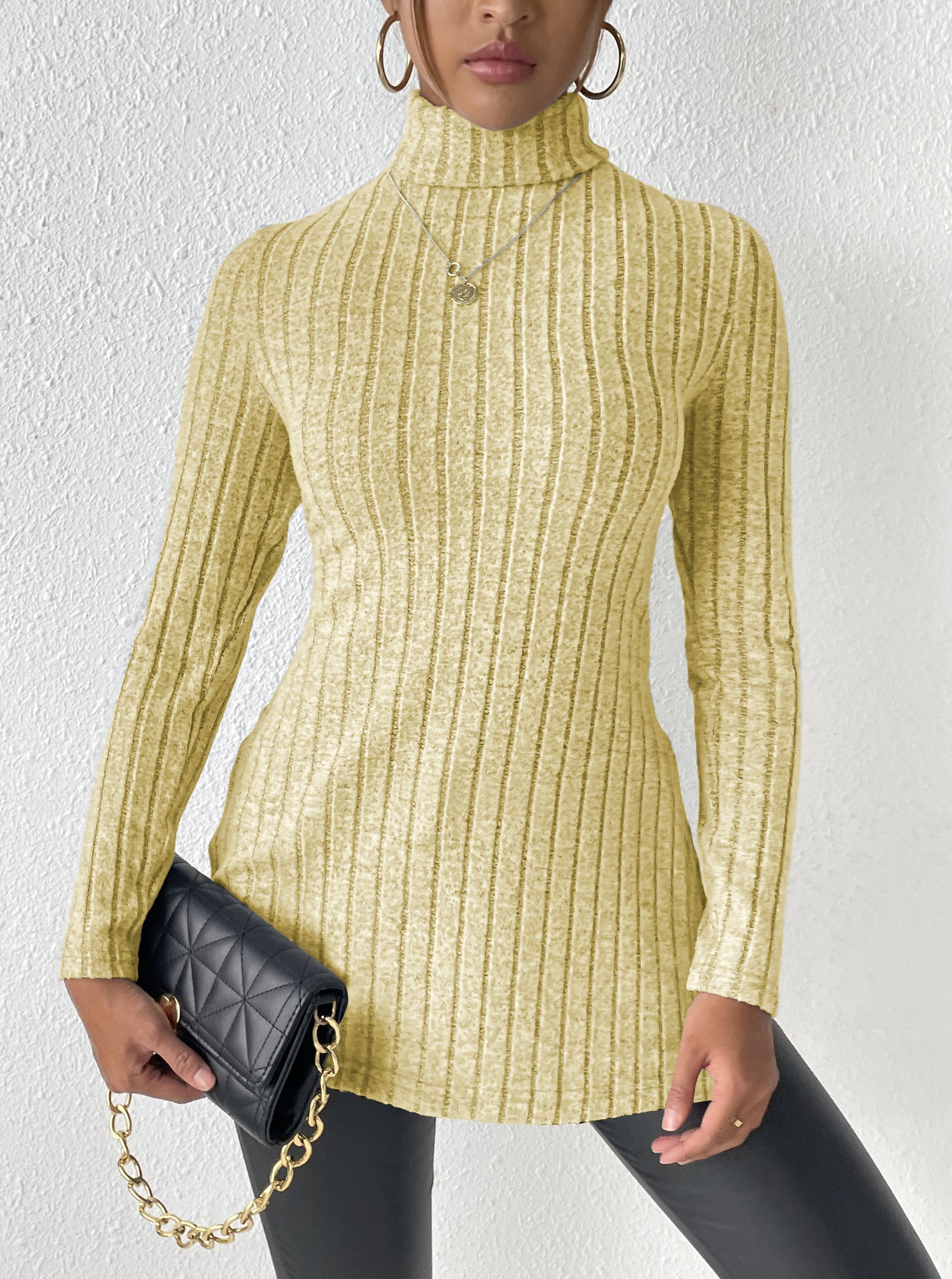 Women's Turtleneck Pullover Sweater