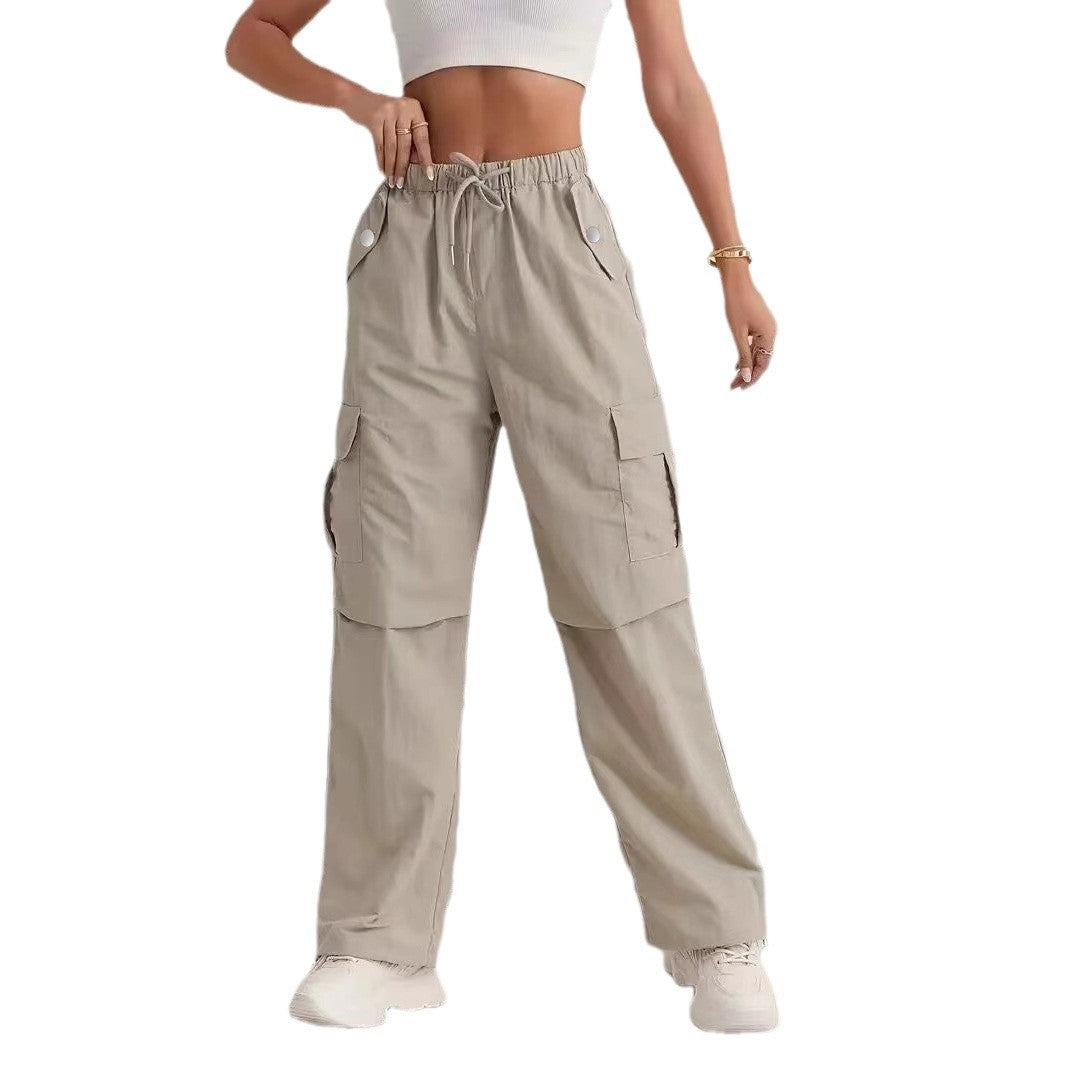 Women's Loose-Fit Straight Casual Pants