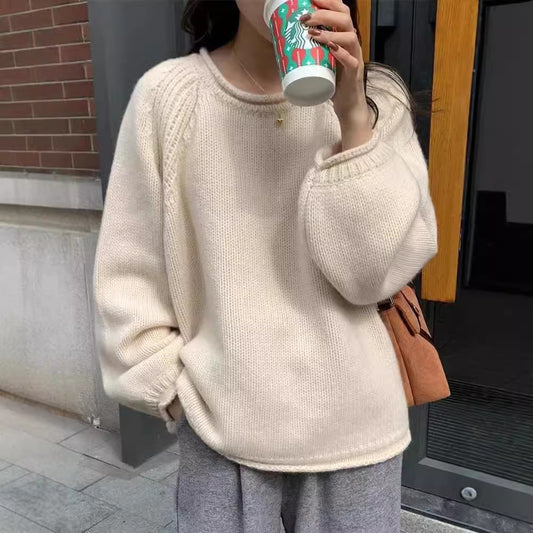 New Korean Style Soft Pullover Top